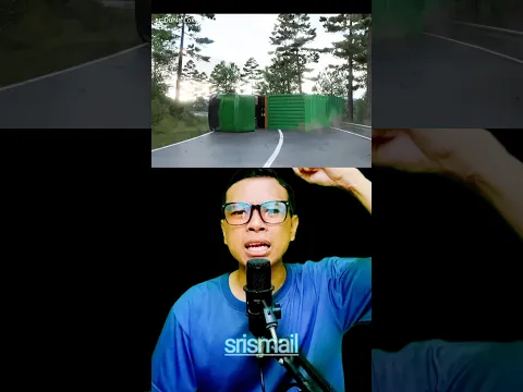 truk kontainer terguling bikin macet🙀😬#shorts #shortvideo