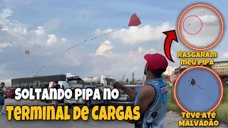 FUI PRO RÉLO NO TERMINAL DE CARGAS E VEJA O QUE ACONTECEU!!!