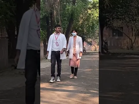 DOCTOR COUPLE ATTITUDE STATUS | Dr Amir AIIMS | Dr Iram | NEET MOTIVATION #shorts