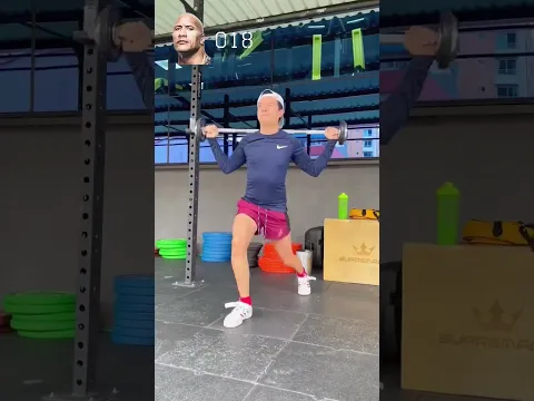Entrené un Día como LA ROCA