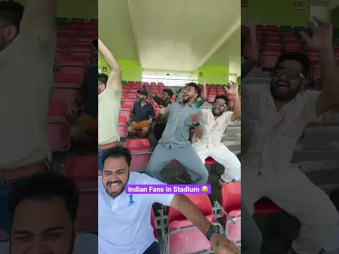 Indian Fans in Stadium 😂 #FunchoShorts