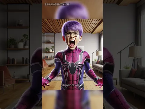 Junior Spidey ne kia ladkiyon ke Saath Prank 🤣||Super girl shocked #shortvideo #marvel