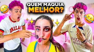 QUEM MAQUIAR MELHOR VENCE *deu treta