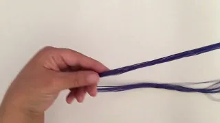 عمل جديلة الخيوط للتطريز