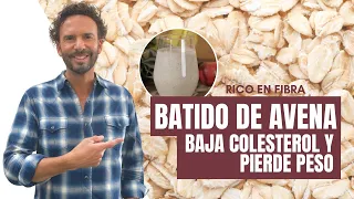 Batido de Avena: La Solución Natural para Bajar el Colesterol