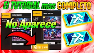 🔥ESTUDIO DE ARTE ff max como puedes crear tu mapa en free fire NORMAL PORQUE NO APARECE CREA TU MAPA