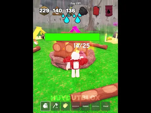 Every Fuel vs Max Zero Campfire😮 #huydutblox #roblox #99nightintheforest