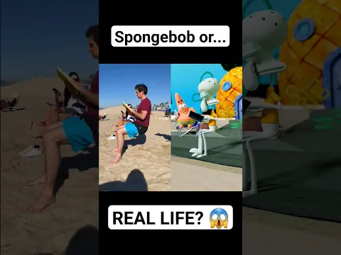 Turned Into Spongebob... #spongebob #shorts #loudward #parody #aisponge