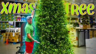 The 12 foot Christmas Tree is Too BIG For Our House!  Vlogmas 2021 Vlog #2