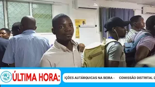 EM DIRECTO CIDADE DA BEIRA | DIVULGAÇÃO DOS RESULTADOS DAS ELEIÇÕES AUTÁRQUICAS