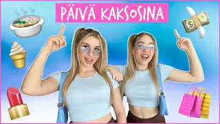 ELETTIIN PÄIVÄN AJAN KAKSOSINA w/ Nelli Orell 👯‍♂️🥰 - sain huijattua kaikkia et oon Nelli 😂