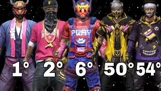 TODOS LOS PASES ELITE DE FREE FIRE (S1 - S54