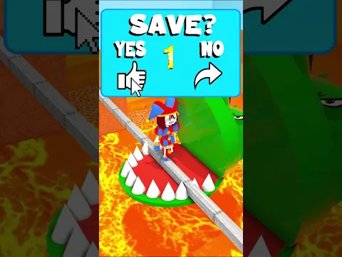 The Most Thrilling Game with Pomni Catnap and  Crocodile Game