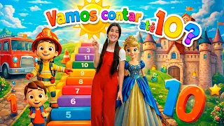 Vamos contar até 10? 🔢 Cantinho Da Tia Debora / Educação Infantil #numbers #kids