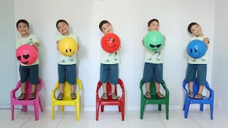 Música Cinco Bebês | Chanson Cinq bébé | Comptines et chansons pour enfants