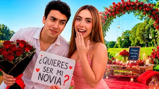 24 HORAS SIENDO NOVIOS 😍