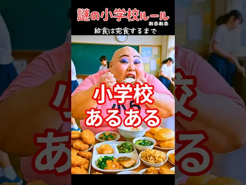 謎の小学校ルールあるある #ネタ #創作 #あるある #shorts
