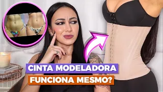 CINTA MODELADORA EMAGRECE? Funciona mesmo? Afina a cintura?