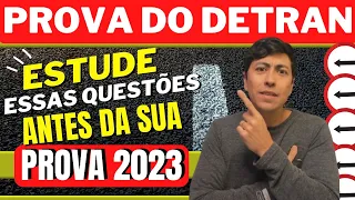 Prova Teórica do Detran 2023 – QUESTÕES BEM COBRADAS NAS PROVAS DE TODO BRASIL!