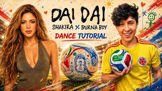 DAI DAI | Mundial 2026 'SHAKIRA' | Coreografia Tutorial *mirrored* ⚽️