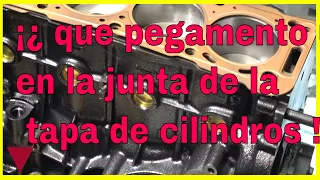 sellador copper en junta de culata ajusa  )( tornillos nuevos