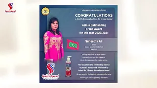 Suneetha Ali’s Thank u video
