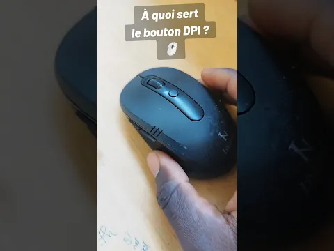 Bon à savoir : le bouton DPI de la souris 🖱️