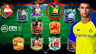Uso Todas las cartas de CRISTIANO RONALDO en FIFA MOBILE