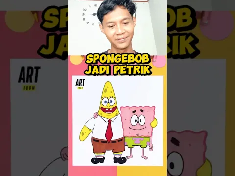 SPONGEBOB JADI PETRIK! PETRIK JADI SPONGEBOB! KEREN BANGET!