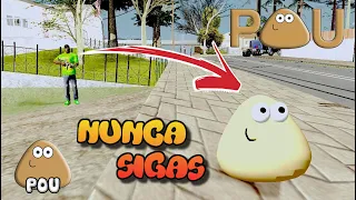 N0 SIGAS A "POU" EN GTA SAN ANDREAS 💩 