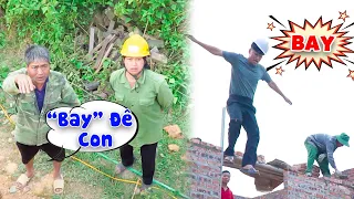 Những Tình Huống Hài Hước Khi Đi Phụ Hồ Với Ba | Gia Đình Bất Ổn.