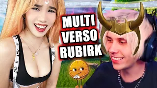 Multiverso Rubirk 🔥 @KatLiSpi ❤️ con Rubius, Alexby, El Mariana, JordiEnp y BarcaGamer