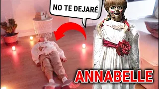 INVOCAMOS EL ESPÍRITU DE ANNABELLE ESTÁ POSEÍDA DANIELA TIENE MIEDO 😱 ANNABELLE SE ESCAPA