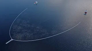 The Ocean Cleanup begins cleaning the Great Pacific Garbage Patch