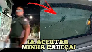 TOMEI TIROS! BLINDADO ME SALVOU