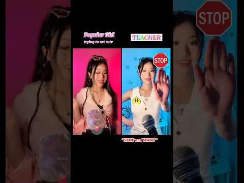 #pov Popular girl tries to act cute filming the trend… but the song isn’t what she expected😳#shorts