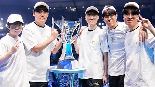 T1 WORLDS 2023 FINALS VOICE COMMS! 😱FINAL FIGHT!🔥 T1 vs WBG Worlds 2023 Finals Iconic Moment