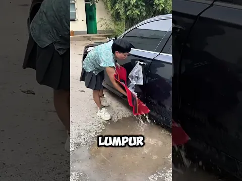 Mobil bersih di bilang kotor