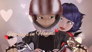 Harleys in Hawaii✨️ | Adrienette💖 | Ladynoir❤️ | Song || Miraculous AMV|| 😍  {slowed reverb}❣️
