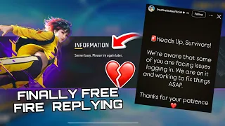 Server Busy, Please Try Again later problem free fire 🥹💔- How to solve it ?