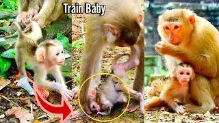 Great Job! Lauy Trai/ns Newborn Lexi Very Hilar/ious, Lexi Baby Seems Excited After Back from Swim