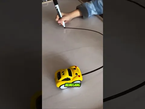 Anak Belajar Pegang Pena Lewat Mobil Mainan Pintar #shorts #mainananak #viral #fyp