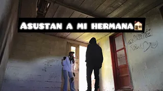 Dejo a mi hermana AMARRADA en la CASA ABANDONADA😰🏚️