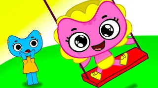 Yes Yes Playground Song - Canción Infantil | Canciones Infantiles con Kit and Kate