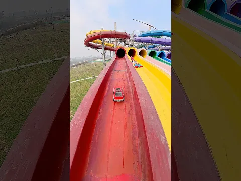 Bella Ciao Playground Parkour Watersliding POV In The Car