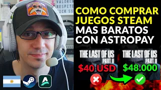 COMO COMPRAR JUEGOS EN STEAM CON ASTROPAY SIN IMPUESTOS Y MAS BARATO EN ARGENTINA 2025