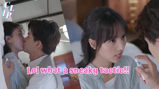🤣🤣Lol what a sneaky tactic #drama #cdrama #romance #loveintime #约定期间爱上你 #funny #cute #dramachina