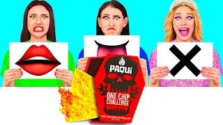 Откуси Лизни или Ничего Челлендж | Забавные Кухонные Лайфхаки от BaRaDa Challenge