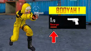 EL RETO de UNA BALA en Lobo Solitario 😐 Free Fire