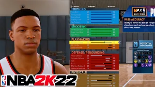 NBA 2K22 BEST BUILD in NBA 2K22 NEXT GEN! 100 BADGES!